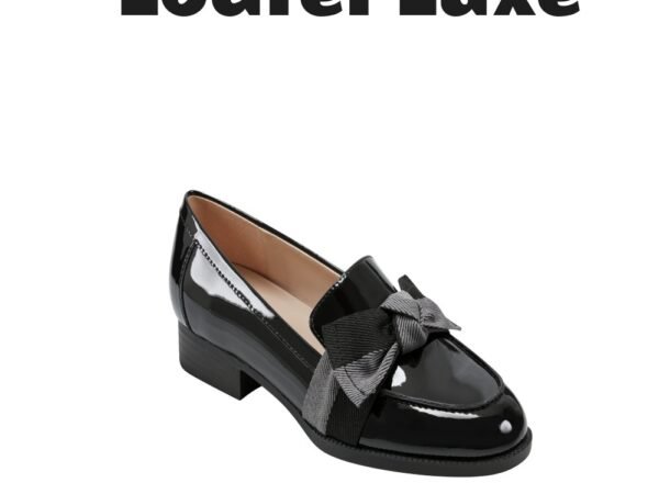 Bandolino Women's Lindio Bow Slip On Tailored Loafers