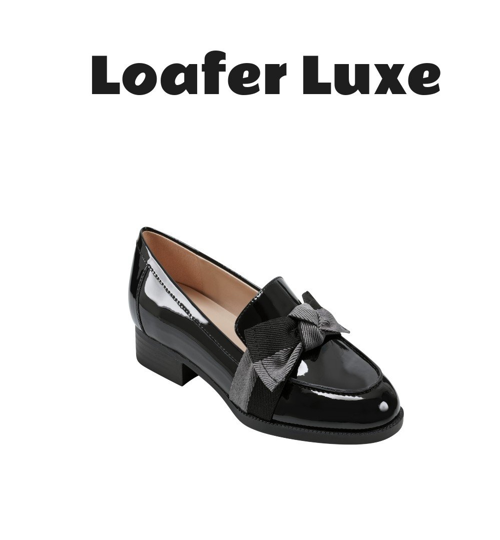 Bandolino Women's Lindio Bow Slip On Tailored Loafers