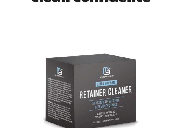 M3 Naturals Retainer & Denture Cleansing Tablets