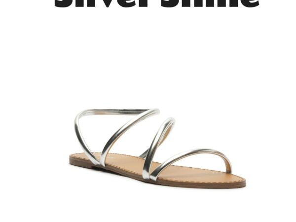 Arezzo Women's Mikayla Round Toe Flat Sandals