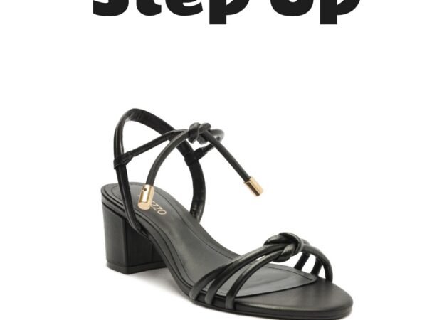 Arezzo Camila Mid Block Heel Sandals