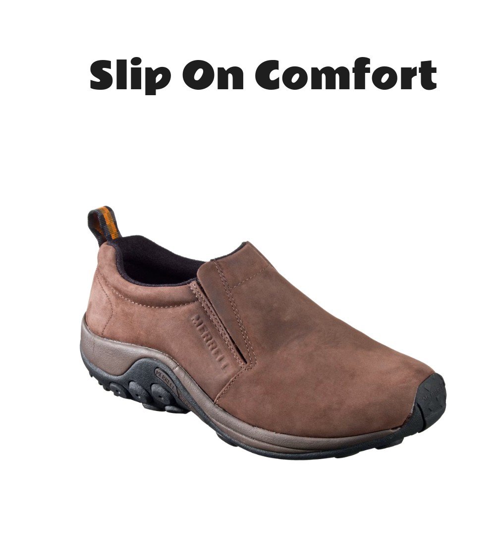 Merrell Nubuck Jungle Moc Shoes for Men