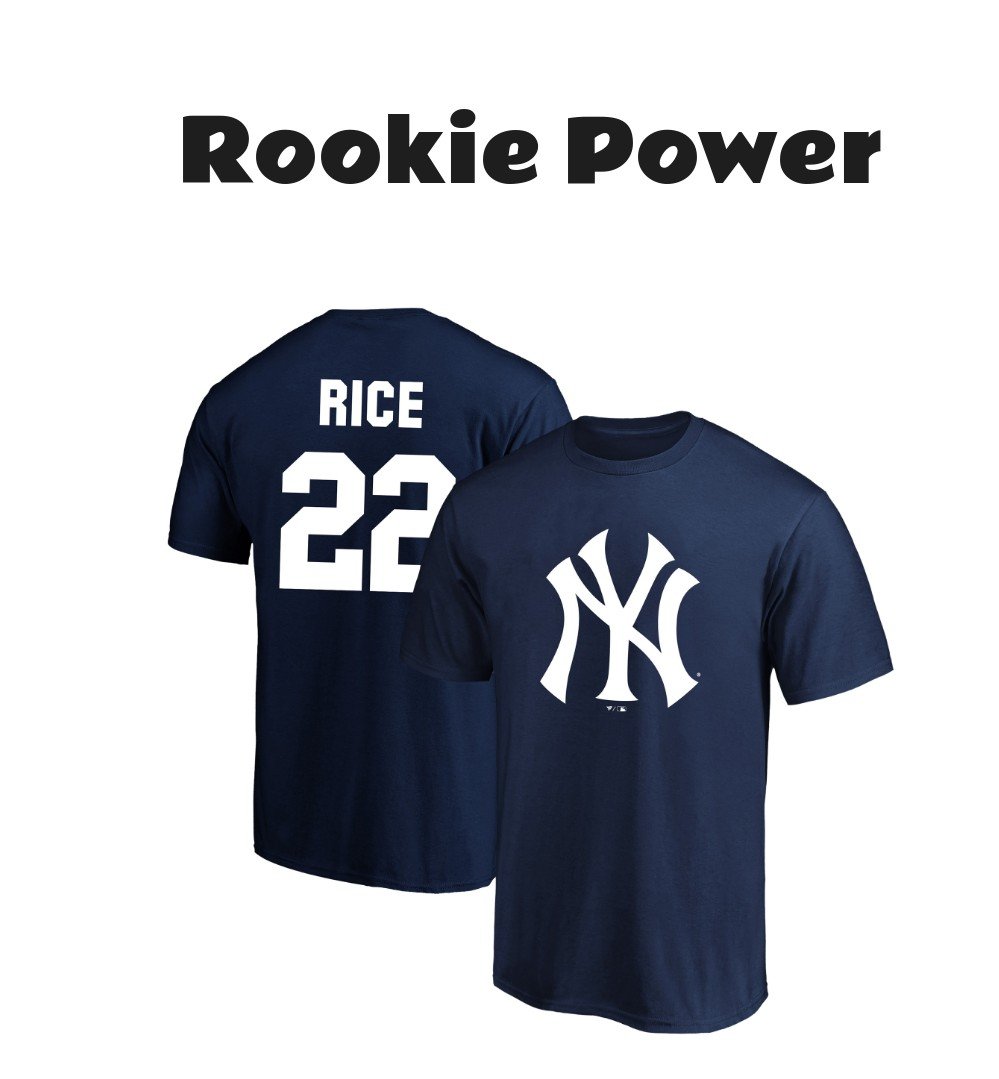 Men's Ben Rice New York Yankees Big & Tall Name & Number T-Shirt